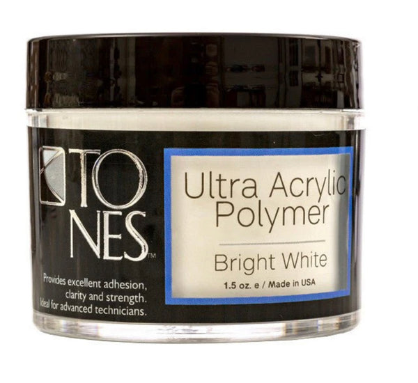 Tones Pro Acrylic Powder Sparkling Bright White