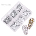 Mixed Sizes Crystal Rhinestone Nail Art