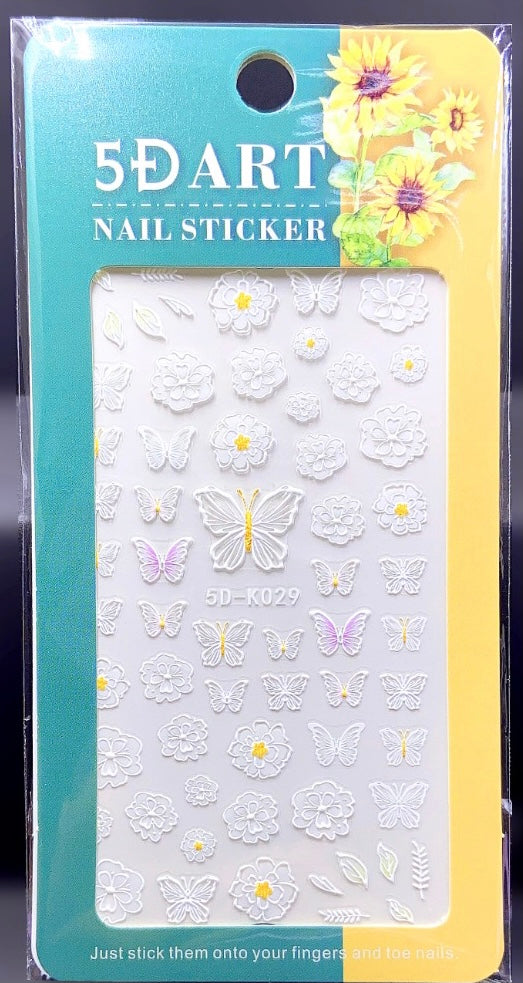 5D Nail Stickers