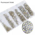 Multi-size Glass Nail Rhinestones