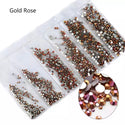 Multi-size Glass Nail Rhinestones