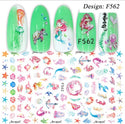 Summer Sea Beach Nails Art Stickers