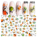 Summer nail art stickers