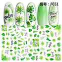 Summer nail art stickers