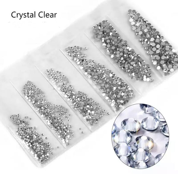 Multi-size Glass Nail Rhinestones