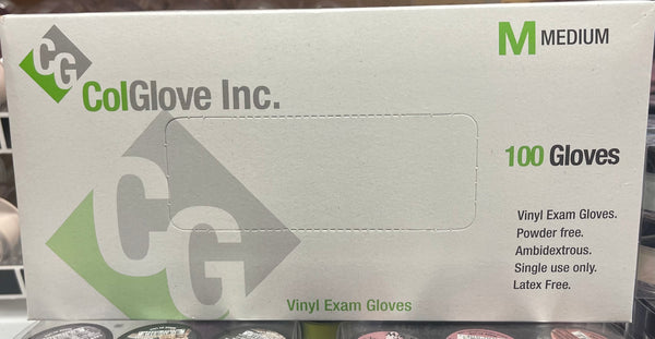 100 vinyl gloves