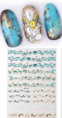 Summer nail art stickers