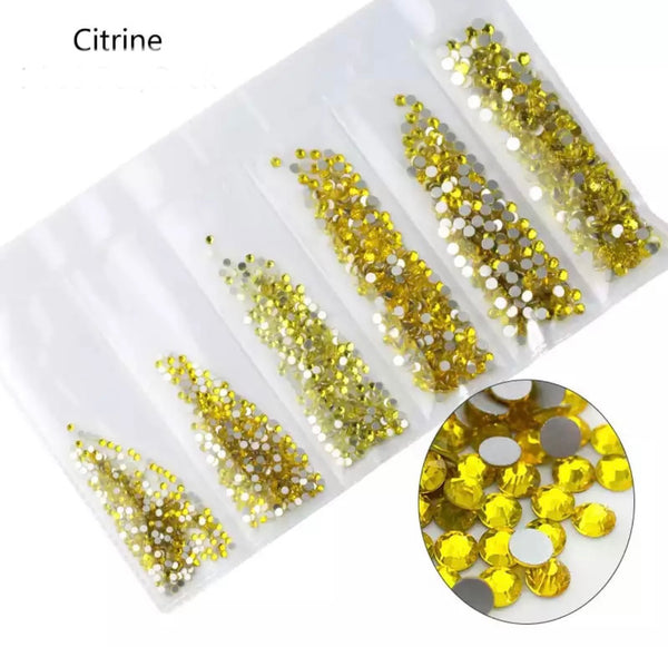 Multi-size Glass Nail Rhinestones