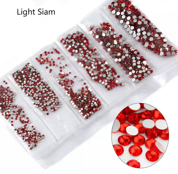 Multi-size Glass Nail Rhinestones