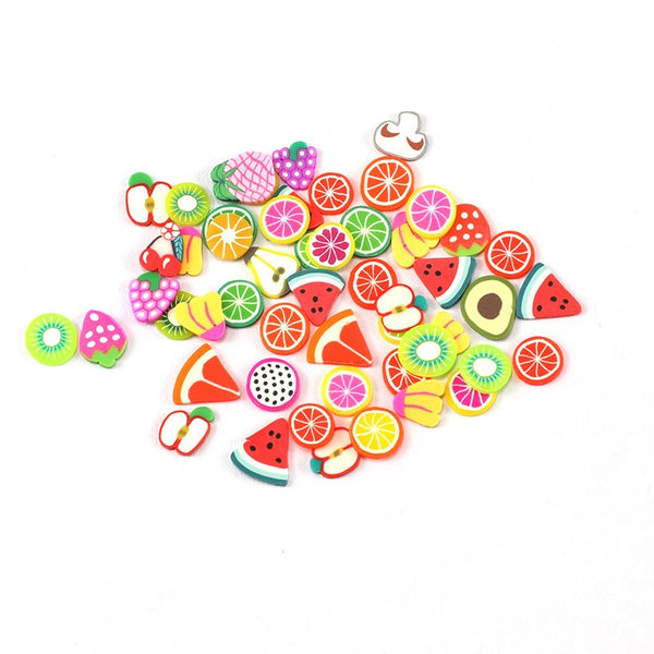 Nails Decoration art Colorful 3D Fruit Nail