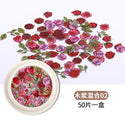 New Colorful Wood Pulp Manicure Flower