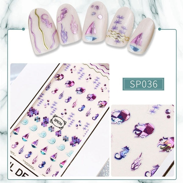 3D Nail Sticker