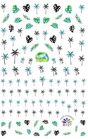 Summer Sea Beach Nails Art Stickers